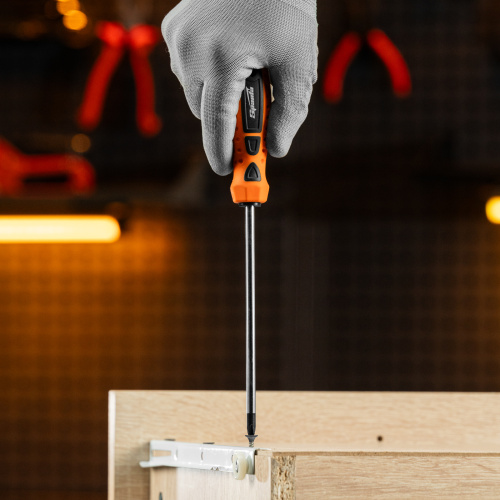 Набор отверток "Point", CrV, двухкомпонентные рукоятки, 6 шт, Sparta по ценам производителя в Екатеринбурге с доставкой по всей России