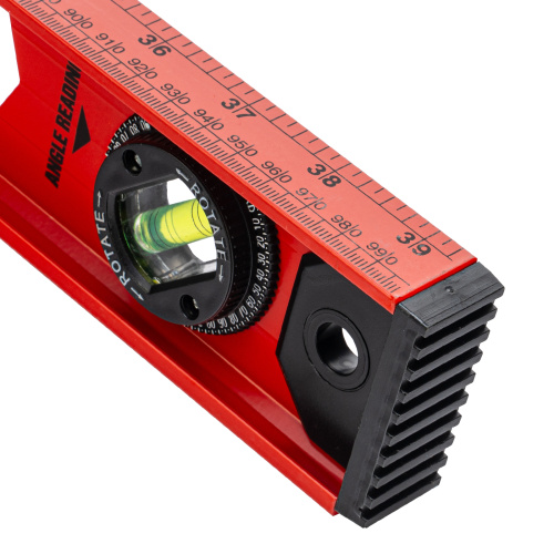 Уровень алюминиевый "Рельс", 1000 мм, 3 глазка, усиленный Matrix по ценам производителя в Екатеринбурге с доставкой по всей России