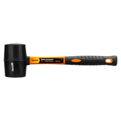 Киянка резиновая, 450 г, черная резина, фибергласовая рукоятка Sparta по ценам производителя в Екатеринбурге с доставкой по всей России