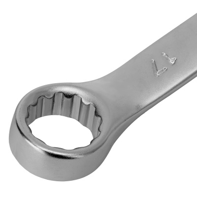 Ключ комбинированный, 17 мм, CrV, матовый хром Stels по ценам производителя в Екатеринбурге с доставкой по всей России