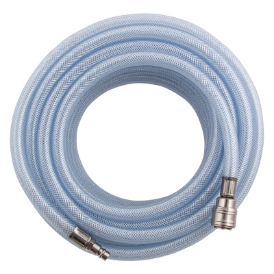 Шланг пневматический ПВХ, 10 x 16 мм, 18 бар, армированный, прозрачный, быстросъемное соединение, 15 м Stels по ценам производителя в Екатеринбурге с доставкой по всей России