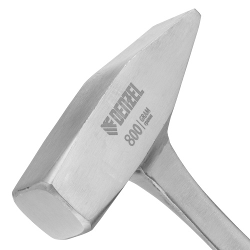 Молоток слесарный 800 г, цельнометаллический, двухкомпонентная рукоятка Denzel по ценам производителя в Екатеринбурге с доставкой по всей России