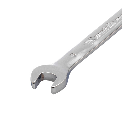Ключ комбинированный трещоточный, 9 мм, CrV, шарнирный, зеркальный хром Matrix по ценам производителя в Екатеринбурге с доставкой по всей России