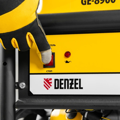 Генератор бензиновый GE 8900, 8.5 кВт, 220 В/50 Гц, 25 л, ручной старт Denzel по ценам производителя в Екатеринбурге с доставкой по всей России
