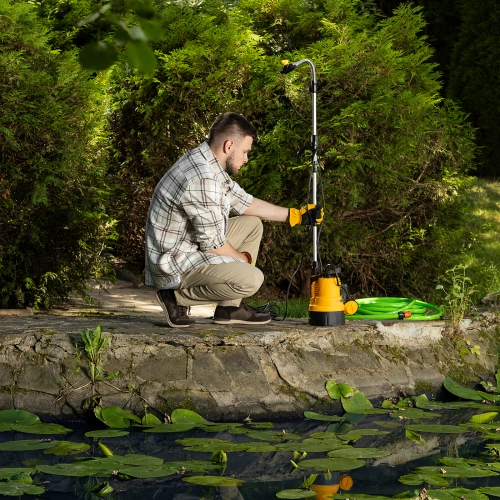 Дренажный насос для чистой воды DPB400, 400 Вт, подъем 11 м, 5500 л/ч Denzel по ценам производителя в Екатеринбурге с доставкой по всей России
