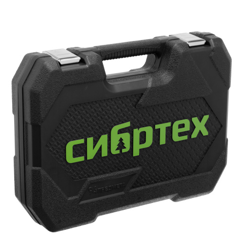 Набор инструментов, 1/2", 1/4", пластиковый кейс, 94 предмета// Сибртех по ценам производителя в Екатеринбурге с доставкой по всей России