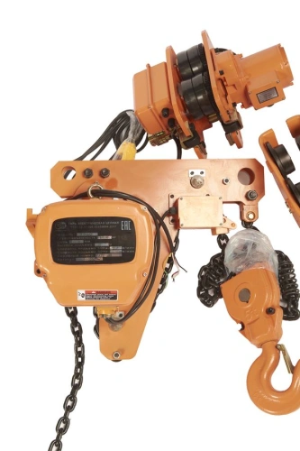 Таль передвижная с уменьшенной строительной высотой  5т  6м 380В электрическая цепная TOR HHBDSL-02 по ценам производителя в Екатеринбурге с доставкой по всей России