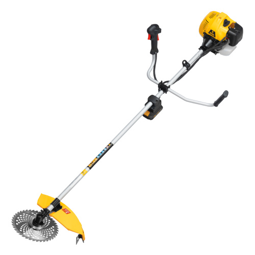 Триммер бензиновый DT-52E, 52 см3, неразъемная штанга, электростартер, состоит из 2 частей Denzel по ценам производителя в Екатеринбурге с доставкой по всей России