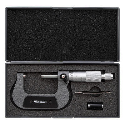 Микрометр механический,25-50 мм Matrix по ценам производителя в Екатеринбурге с доставкой по всей России