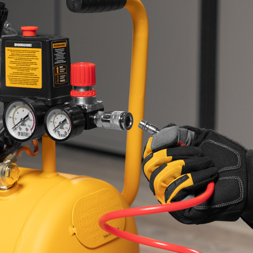 Компрессор воздушный DC1500/24, прямой привод, 1.5 кВт, 24 литра, 220 л/мин Denzel по ценам производителя в Екатеринбурге с доставкой по всей России