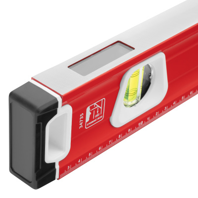 Уровень алюминиевый, магнит, фрезерованный, 3 глазка (1 зеркальный) двухкомпонентные рукоятки, 1500 мм Matrix по ценам производителя в Екатеринбурге с доставкой по всей России