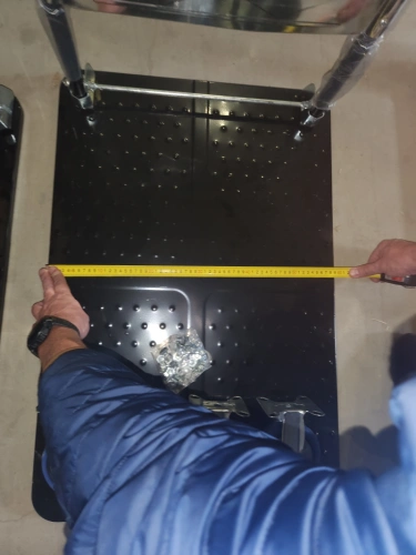 Тележка платформенная 650 кг TOR PH650 (890x590) со складной ручкой (пластиковые колеса 125 мм) по ценам производителя в Екатеринбурге с доставкой по всей России