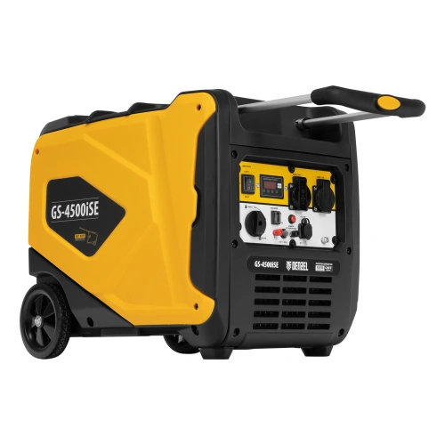 Генератор инверторный GS-4500iSE, 4,5 кВт, 230 В, закрытый корпус, электростартер Denzel по ценам производителя в Екатеринбурге с доставкой по всей России