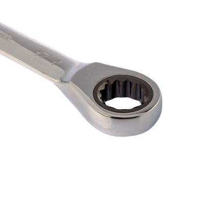 Ключ накидной трещоточный, 14 x 17 мм, CrV, зеркальный хром Matrix по ценам производителя в Екатеринбурге с доставкой по всей России