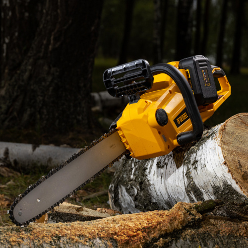 Цепная пила аккумуляторная бесщеточная RCS400-36, Li-ion, 36 В, 4 Ач, шина 400 мм Denzel по ценам производителя в Екатеринбурге с доставкой по всей России