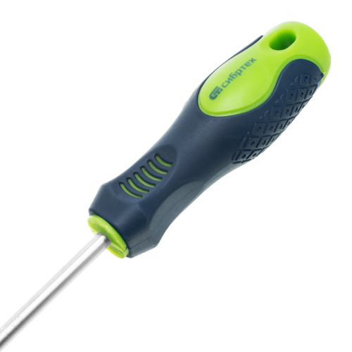 Отвертка, SL6 х 100 мм, CrV, двухкомпонентная рукоятка Сибртех по ценам производителя в Екатеринбурге с доставкой по всей России