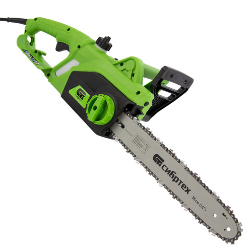 Пила цепная электрическая ПЦЭ-1800П с поперечным двигателем, 1.8 кВт, 14'' (35 см) Сибртех по ценам производителя в Екатеринбурге с доставкой по всей России