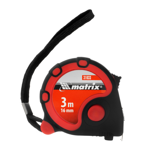 Рулетка Status 3 fixations,3 м х 16 мм,двухкомпонентный корпус,3 фиксации ленты Matrix по ценам производителя в Екатеринбурге с доставкой по всей России