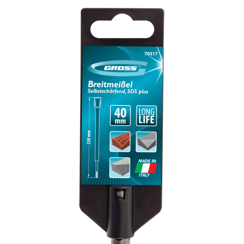 Зубило лопаточное 40 х 250 мм, Pro, SDS Plus Gross по ценам производителя в Екатеринбурге с доставкой по всей России