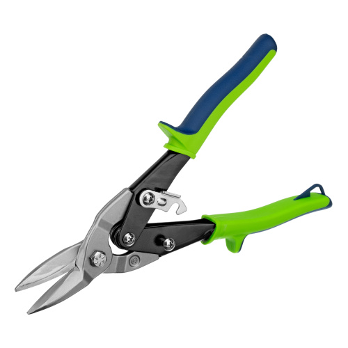 Ножницы по металлу, 250 мм, прямой рез, сталь С55, двухкомпонентные рукоятки СИБРТЕХ по ценам производителя в Екатеринбурге с доставкой по всей России