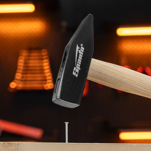 Молоток слесарный, 1000 г, квадратный боек, деревянная рукоятка Sparta по ценам производителя в Екатеринбурге с доставкой по всей России