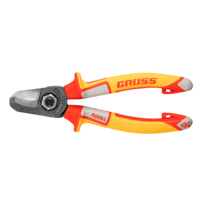 Кабелерез, диэлектрические рукоятки до 1000 В, трехкомпонентные рукоятки, 160 мм Gross по ценам производителя в Екатеринбурге с доставкой по всей России
