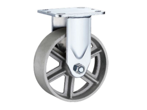 Колесо большегрузное неповоротное FCS 63 150 мм чугунное (N) по ценам производителя в Екатеринбурге с доставкой по всей России