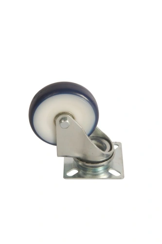 Колесо аппаратное поворотное SCv 92 75 мм (синяя резина) по ценам производителя в Екатеринбурге с доставкой по всей России