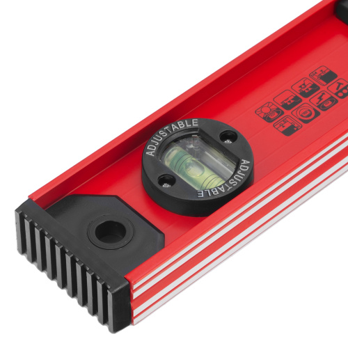 Уровень алюминиевый "Рельс", 400 мм, 3 глазка, усиленный Matrix по ценам производителя в Екатеринбурге с доставкой по всей России