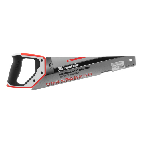 Ножовка по дереву для точных пильных работ, 400 мм, каленый зуб 3D, 14 TPI, трехкомпонентная рукоятка, Pro Matrix по ценам производителя в Екатеринбурге с доставкой по всей России
