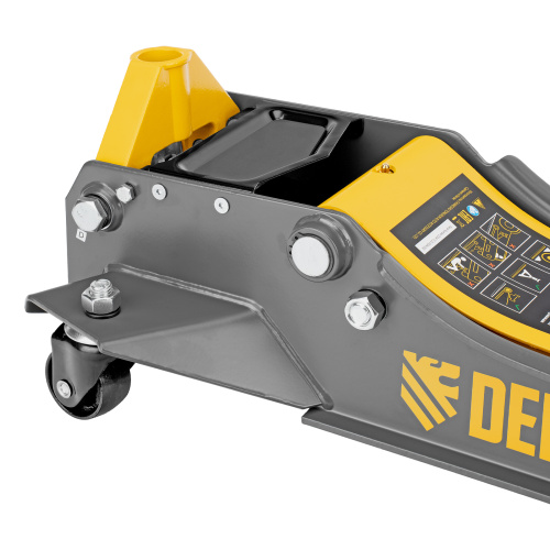 Домкрат гидравлический подкатной, 3 т, 85-610 мм, быстрый подъем, низ. подхват, проф, SUV Denzel по ценам производителя в Екатеринбурге с доставкой по всей России