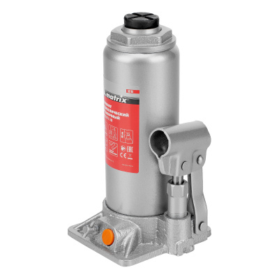 Домкрат гидравлический бутылочный, 8 т, h подъема 230-457 мм Matrix купить в Москве с доставкой по всей России | ProtosMarket.ru