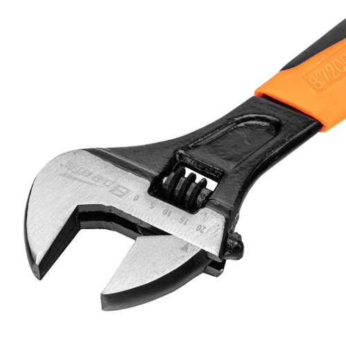 Ключ разводной, 200 мм, двухкомпонентная рукоятка Sparta по ценам производителя в Екатеринбурге с доставкой по всей России