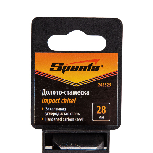 Долото-стамеска 28 мм, деревянная рукоятка Sparta по ценам производителя в Екатеринбурге с доставкой по всей России