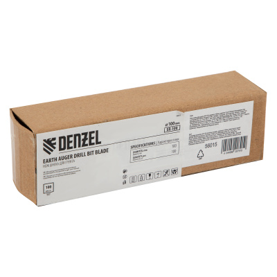 Нож шнека для грунта ER-100, диаметр 100 мм, комплект 2 шт Denzel по ценам производителя в Екатеринбурге с доставкой по всей России