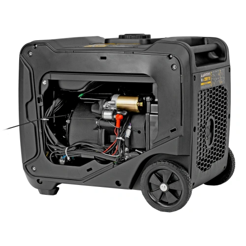 Генератор инверторный GS-4500iSE, 4,5 кВт, 230 В, закрытый корпус, электростартер Denzel по ценам производителя в Екатеринбурге с доставкой по всей России