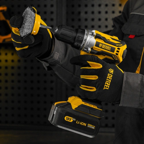 Щетка для дрели, 75 мм, Чашка, со шпилькой, нержавеющая витая проволока Denzel по ценам производителя в Екатеринбурге с доставкой по всей России