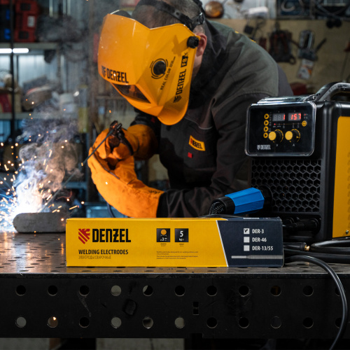 Электроды DER-3, диам. 3 мм, 5 кг, рутиловое покрытие Denzel по ценам производителя в Екатеринбурге с доставкой по всей России