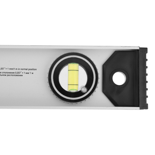 Уровень алюминиевый "Рельс", 1000 мм, 3 глазка (1 поворотный) Matrix по ценам производителя в Екатеринбурге с доставкой по всей России