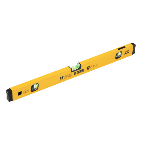 Уровень алюминиевый, магнит, фрезерованный, 3 глазка (1 зеркал.) 0,5 мм/м, 600 мм Denzel по ценам производителя в Екатеринбурге с доставкой по всей России