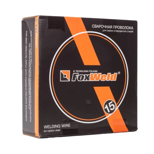 Проволока сварочная омедненная Св.08Г2С (ан. ER70S-6) Foxweld д. 1.6 мм, D300, 15 кг (Россия) купить в Москве с доставкой по всей России | ProtosMarket.ru