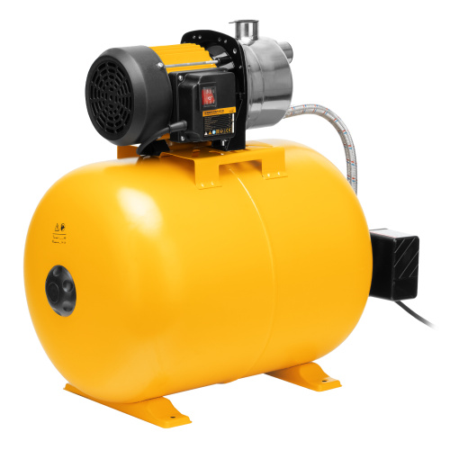 Насосная станция PSL1100X, 1100 Вт, 3600 л/ч, ресивер 50 л, подъем 45 м, нержавейка Denzel по ценам производителя в Екатеринбурге с доставкой по всей России