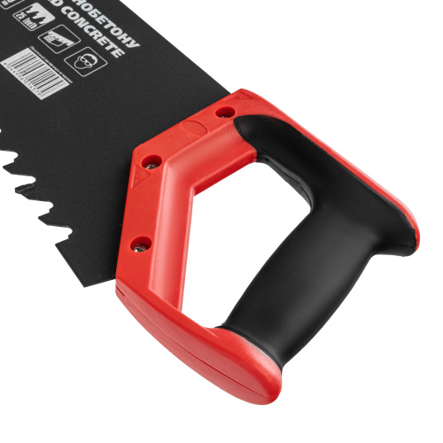 Ножовка по пенобетону, 500 мм, защитное покрытие, твердосплавные напайки на зубья, двухкомпонентная рукоятка Matrix по ценам производителя в Екатеринбурге с доставкой по всей России