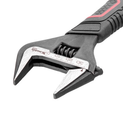 Ключ разводной, тонкие губки, фосфатированный, двухкомпонентная рукоятка, 250 мм, PRO Matrix по ценам производителя в Екатеринбурге с доставкой по всей России