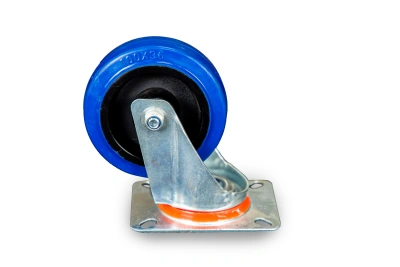 Колесо поворотное из эластичной резины MW70 100 мм по ценам производителя в Екатеринбурге с доставкой по всей России