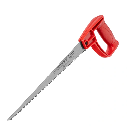 Ножовка по дереву для мелких пильных работ, 320 мм, цельнолитая однокомпонентная рукоятка Matrix по ценам производителя в Екатеринбурге с доставкой по всей России