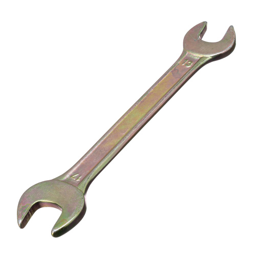 Ключ рожковый, 13 х 17 мм, желтый цинк Сибртех по ценам производителя в Екатеринбурге с доставкой по всей России