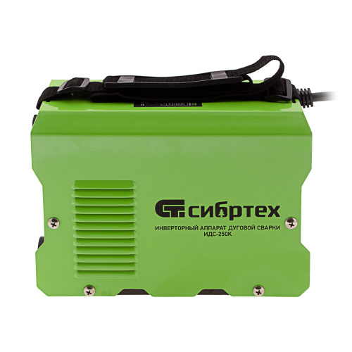 Инверторный аппарат дуговой сварки ИДС-250K, 250 А, ПВ 80%, диаметр электрода 1,6-5 мм Сибртех по ценам производителя в Екатеринбурге с доставкой по всей России