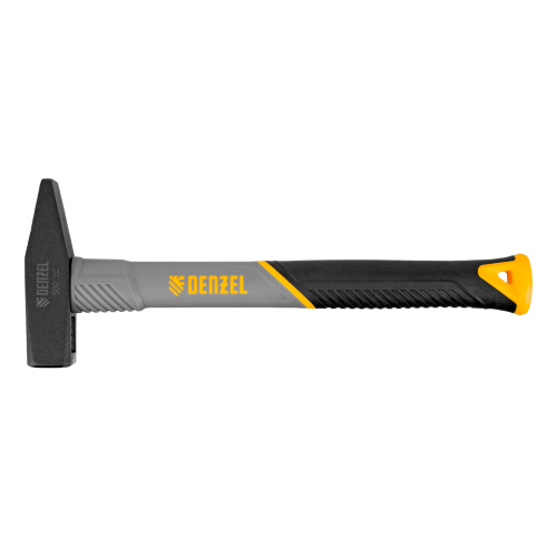 Молоток слесарный, 500 г, кованый, фибергласовая рукоятка c TPR покрытием Denzel по ценам производителя в Екатеринбурге с доставкой по всей России