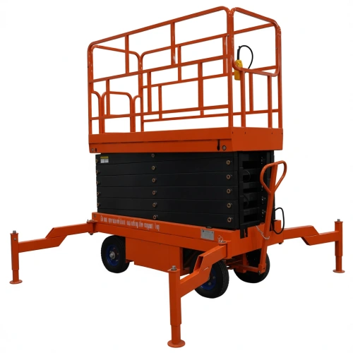 Подъемник ножничный передвижной 500 кг 9/11 м TOR SJY-0,5-9 AC 380В сетевой (G) по ценам производителя в Екатеринбурге с доставкой по всей России